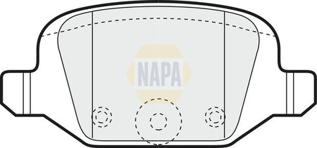 Napa NBP1101 Brake Pad Set, disc brake - 1