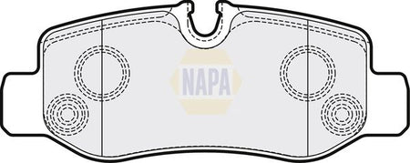 Napa NBP1110 Brake Pad Set, disc brake - 1
