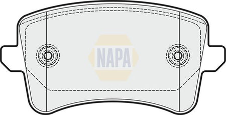 Napa NBP1115 Brake Pad Set, disc brake - 1