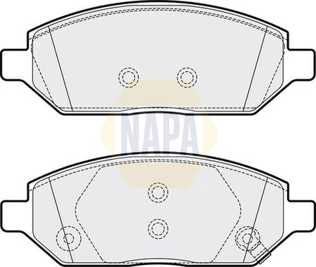 Napa NBP1116 Brake Pad Set, disc brake - 1