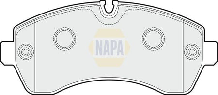 Napa NBP1127 Brake Pad Set, disc brake - 1
