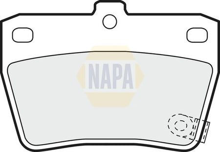 Napa NBP1128 Brake Pad Set, disc brake - 1