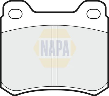 Napa NBP1141 Brake Pad Set, disc brake - 1