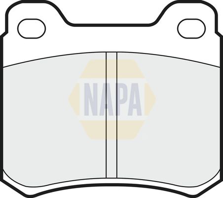 Napa NBP1141 Brake Pad Set, disc brake - 1