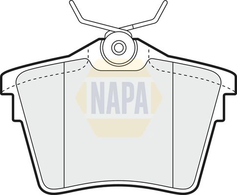 Napa NBP1144 Brake Pad Set, disc brake - 1