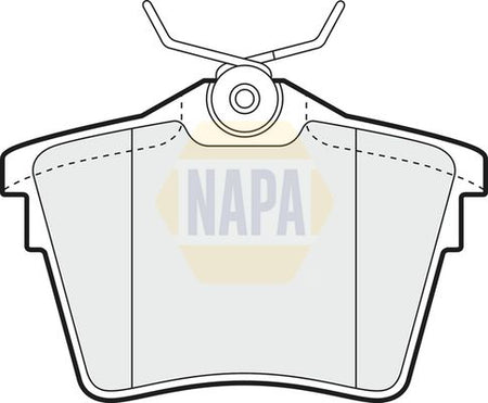 Napa NBP1144 Brake Pad Set, disc brake - 1