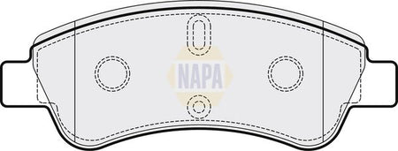 Napa NBP1146 Brake Pad Set, disc brake - 1