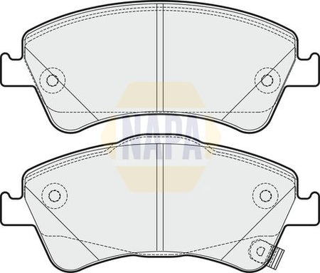 Napa NBP1155 Brake Pad Set, disc brake - 1