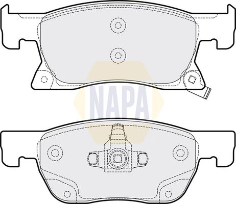 Napa NBP1158 Brake Pad Set, disc brake - 1
