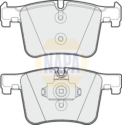Napa NBP1162 Brake Pad Set, disc brake - 1
