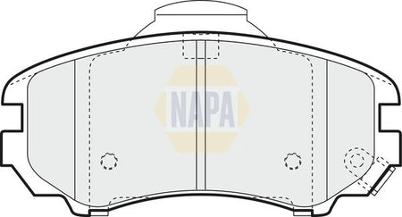 Napa NBP1173 Brake Pad Set, disc brake - 1
