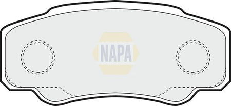 Napa NBP1178 Brake Pad Set, disc brake - 1