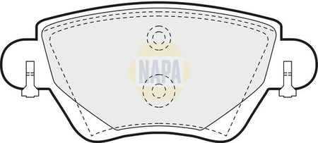Napa NBP1185 Brake Pad Set, disc brake - 1
