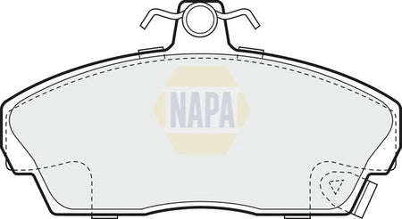 Napa NBP1209 Brake Pad Set, disc brake - 1