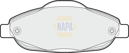 Napa NBP1217 Brake Pad Set, disc brake - 1