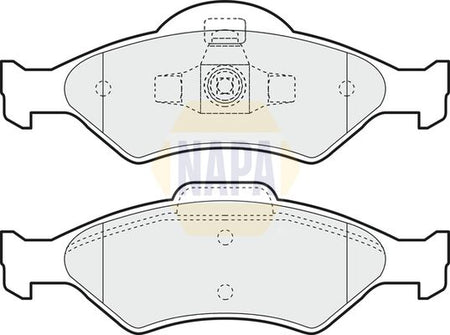 Napa NBP1218 Brake Pad Set, disc brake - 1