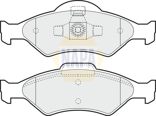 Napa NBP1218 Brake Pad Set, disc brake - 1