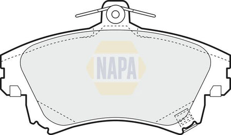 Napa NBP1231 Brake Pad Set, disc brake - 1