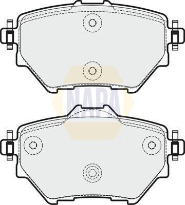 Napa NBP1233 Brake Pad Set, disc brake - 1