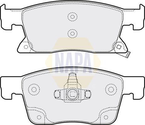 Napa NBP1271 Brake Pad Set, disc brake - 1
