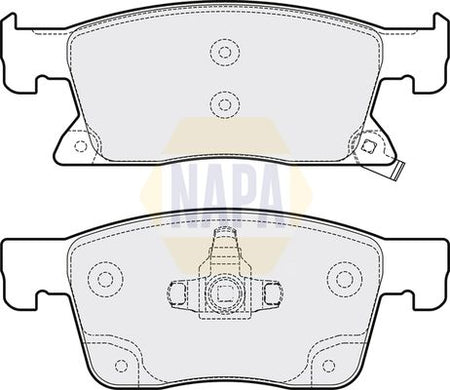 Napa NBP1271 Brake Pad Set, disc brake - 1