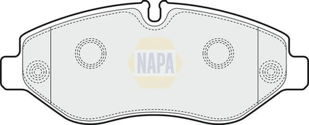 Napa NBP1280 Brake Pad Set, disc brake - 1