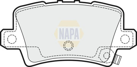 Napa NBP1288 Brake Pad Set, disc brake - 1