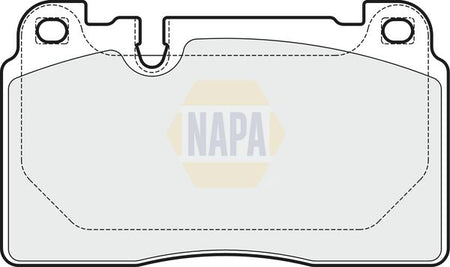 Napa NBP1304 Brake Pad Set, disc brake - 1