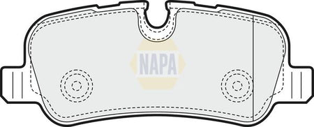 Napa NBP1315 Brake Pad Set, disc brake - 1