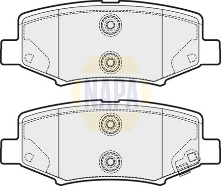 Napa NBP1316 Brake Pad Set, disc brake - 1