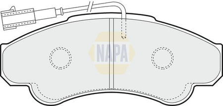 Napa NBP1317 Brake Pad Set, disc brake - 1