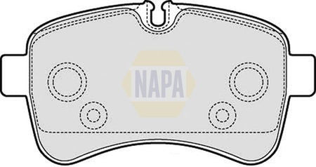 Napa NBP1341 Brake Pad Set, disc brake - 1