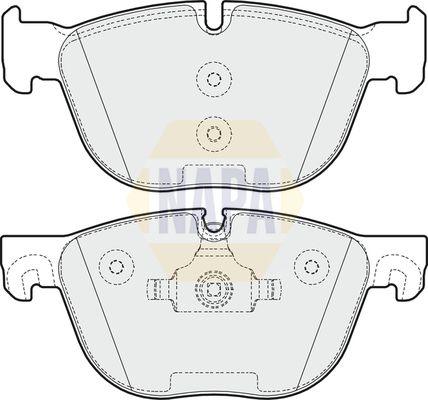 Napa NBP1346 Brake Pad Set, disc brake - 1