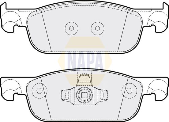 Napa NBP1374 Brake Pad Set, disc brake - 1