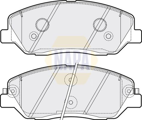Napa NBP1379 Brake Pad Set, disc brake - 1