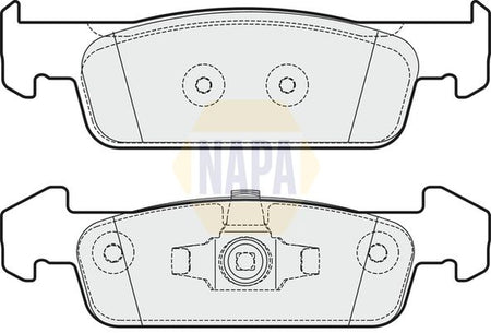 Napa NBP1385 Brake Pad Set, disc brake - 1