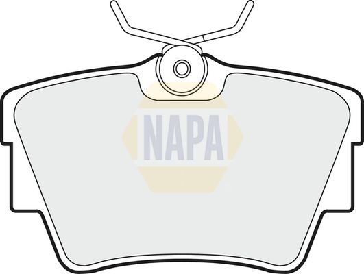 Napa NBP1394 Brake Pad Set, disc brake - 1