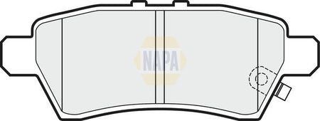 Napa NBP1404 Brake Pad Set, disc brake - 1