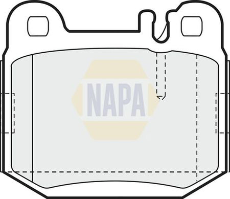Napa NBP1409 Brake Pad Set, disc brake - 1