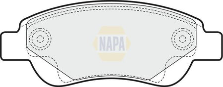 Napa NBP1412 Brake Pad Set, disc brake - 1