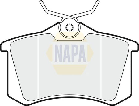 Napa NBP1419 Brake Pad Set, disc brake - 1