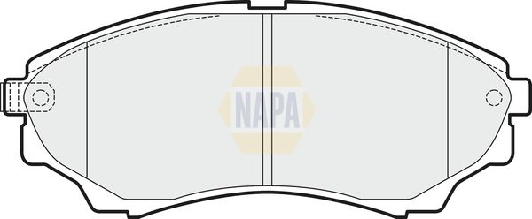 Napa NBP1425 Brake Pad Set, disc brake - 1