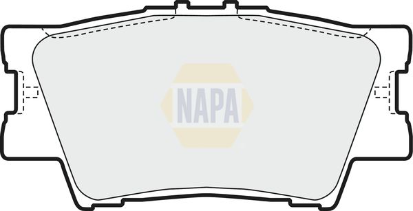 Napa NBP1440 Brake Pad Set, disc brake - 1