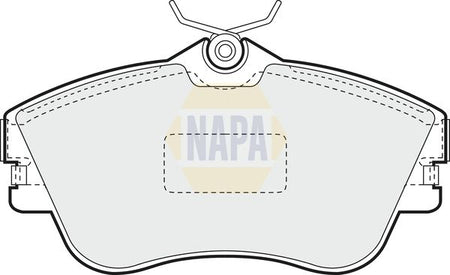 Napa NBP1484 Brake Pad Set, disc brake - 1