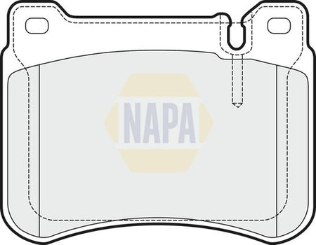 Napa NBP1501 Brake Pad Set, disc brake - 1