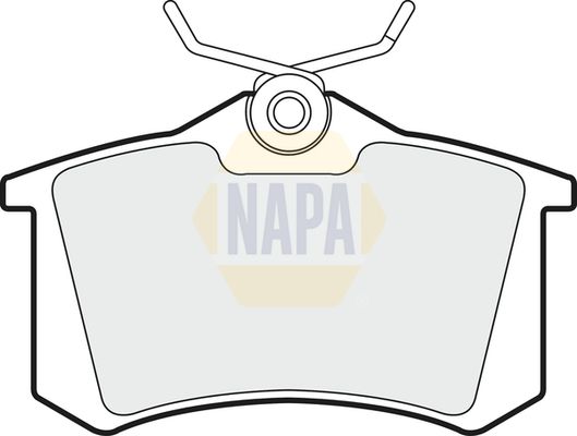 Napa NBP1510 Brake Pad Set, disc brake - 1
