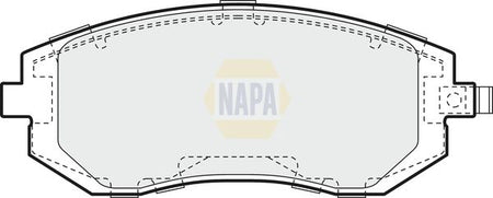 Napa NBP1514 Brake Pad Set, disc brake - 1
