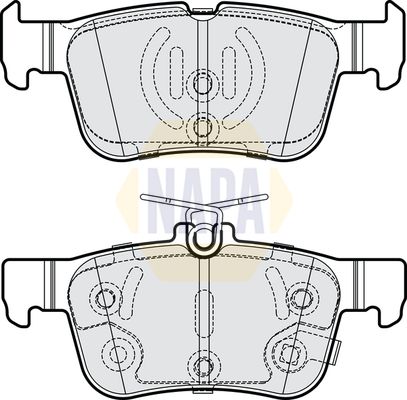 Napa NBP1524 Brake Pad Set, disc brake - 1