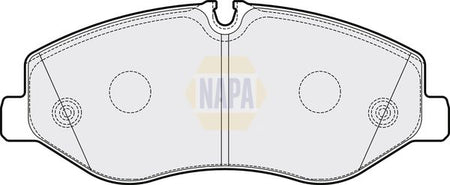 Napa NBP1526 Brake Pad Set, disc brake - 1