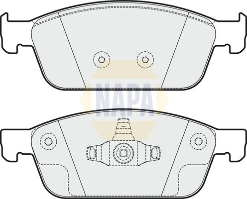 Napa NBP1528 Brake Pad Set, disc brake - 1